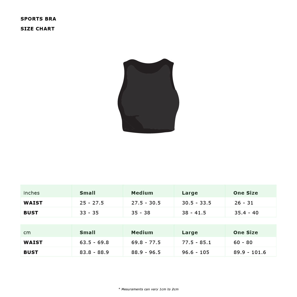 activewear bra for gym training and daily workouts
