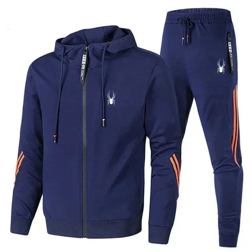 Spring Autumn Men Tracksuits Sets Long Sleeve