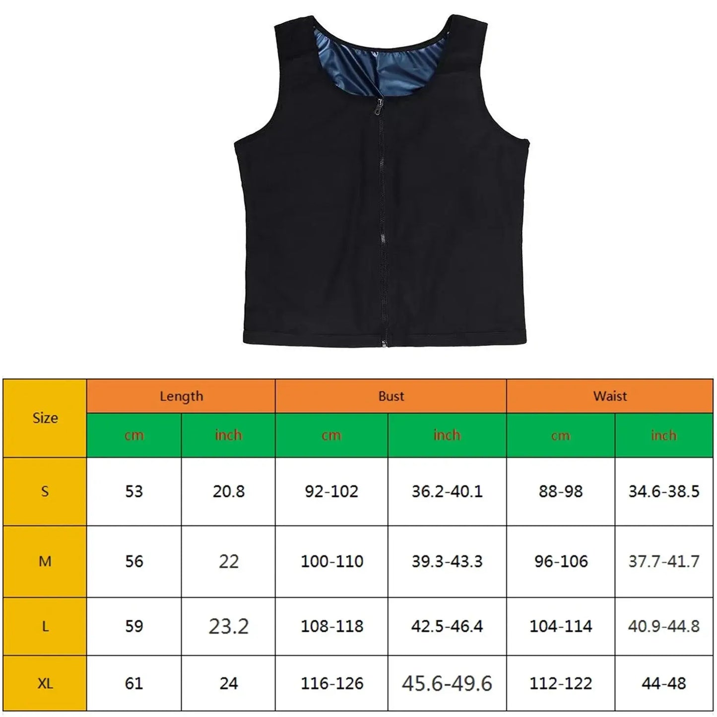 1pcs Sauna Sweat Suits Shirt Vest Waist Trainer AliExpress