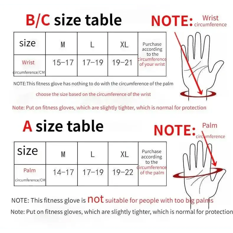 Training Weight Lifting Unisex Gloves Stevvex