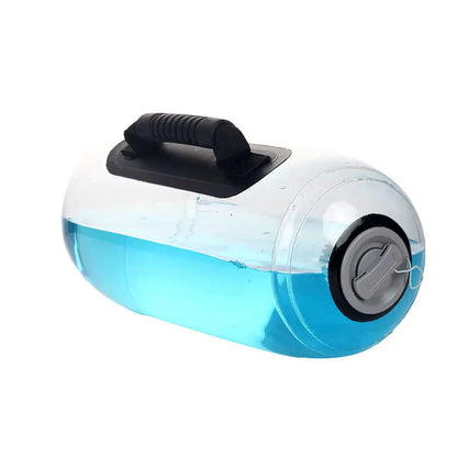 Transparent Cylindrical Weight-bearing Fitness Water Dumbbell Vellmara