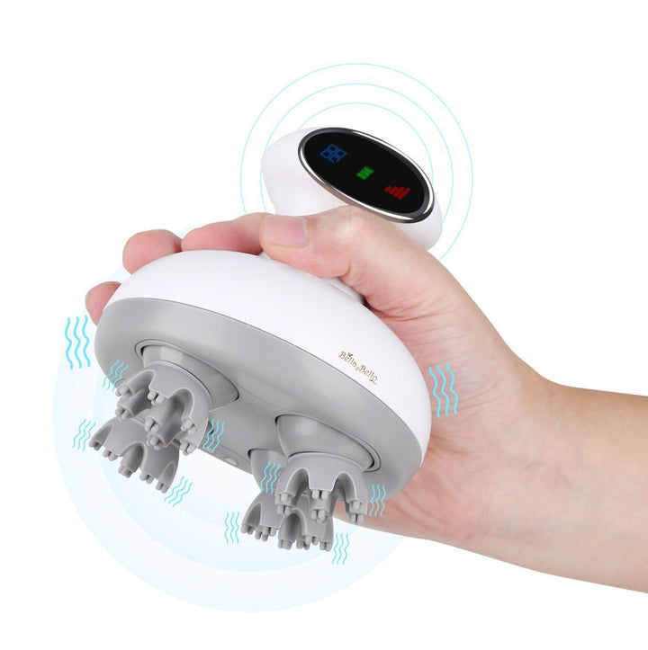 Electric 3D Vibrating Scalp Head & Body Massager