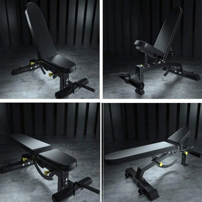 foldable fitness bench for full body workout exercises
