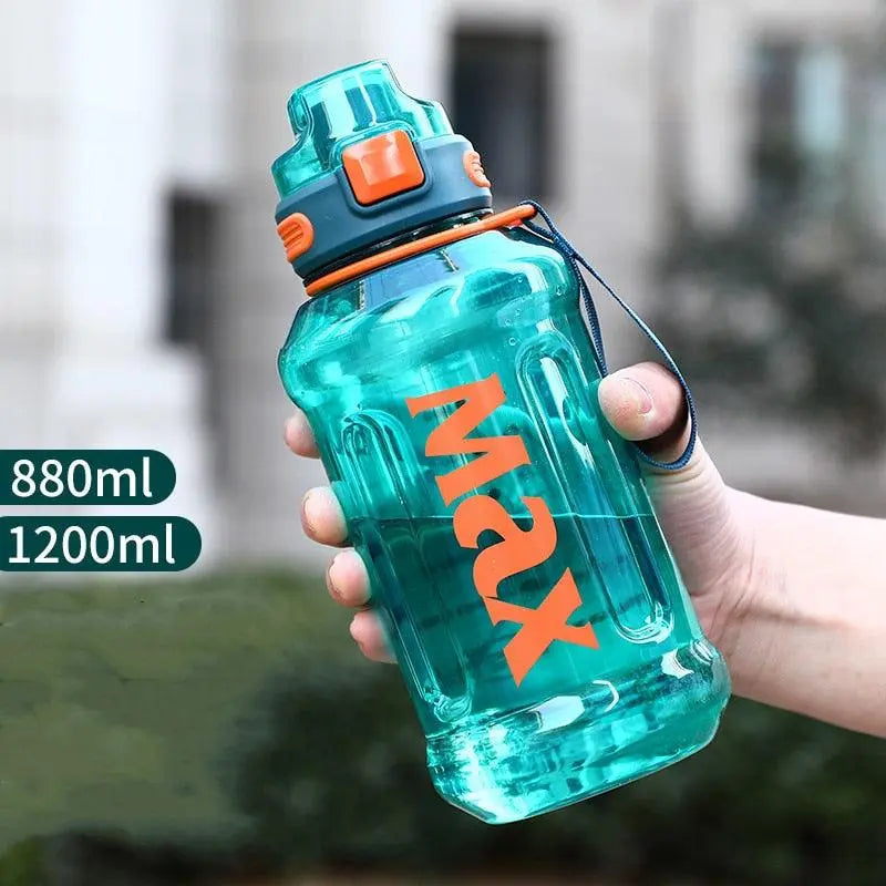 1.2 Liter Large Capacity Sport Water Bottle with Rope Stevvex