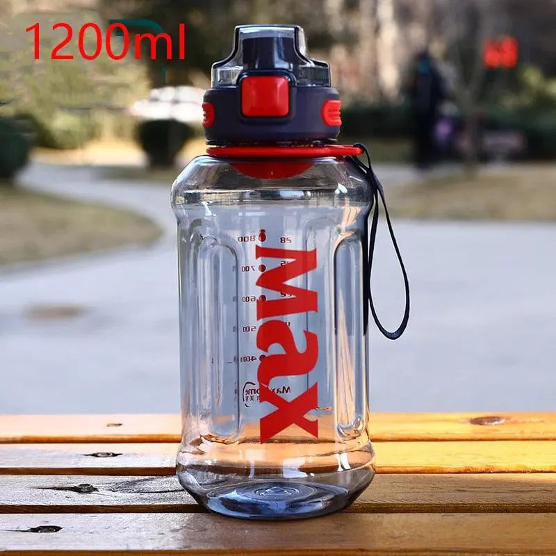 1.2 Liter Large Capacity Sport Water Bottle with Rope Stevvex
