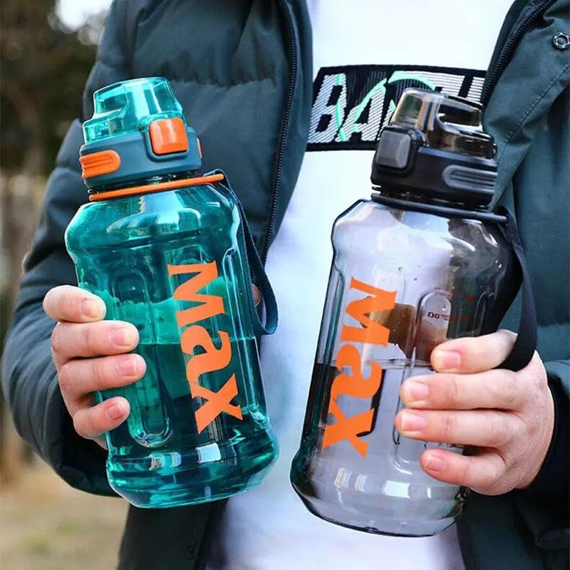 1.2 Liter Large Capacity Sport Water Bottle with Rope Stevvex