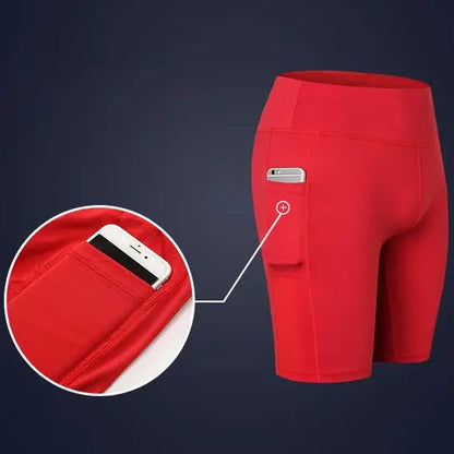breathable activewear shorts for yoga and daily exercise
