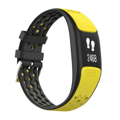 health monitoring smartwatch with sleep and calorie tracking
