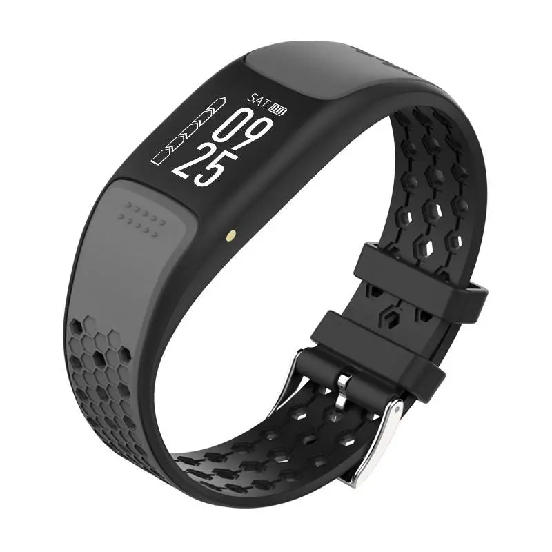 sports fitness tracker with step counter and oled display
