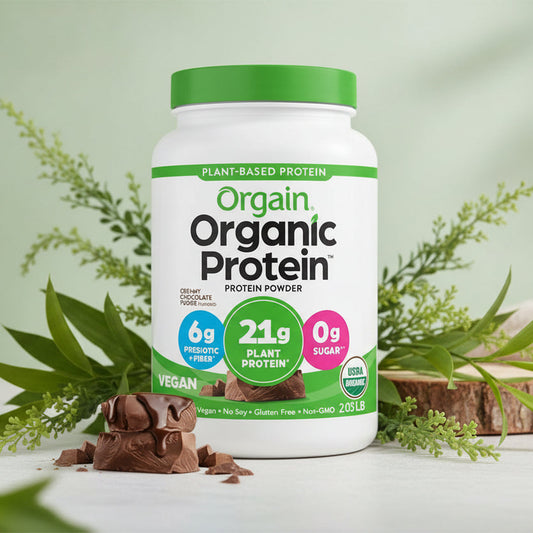 Organic Vegan Protein Powder, (Packaging May Vary)