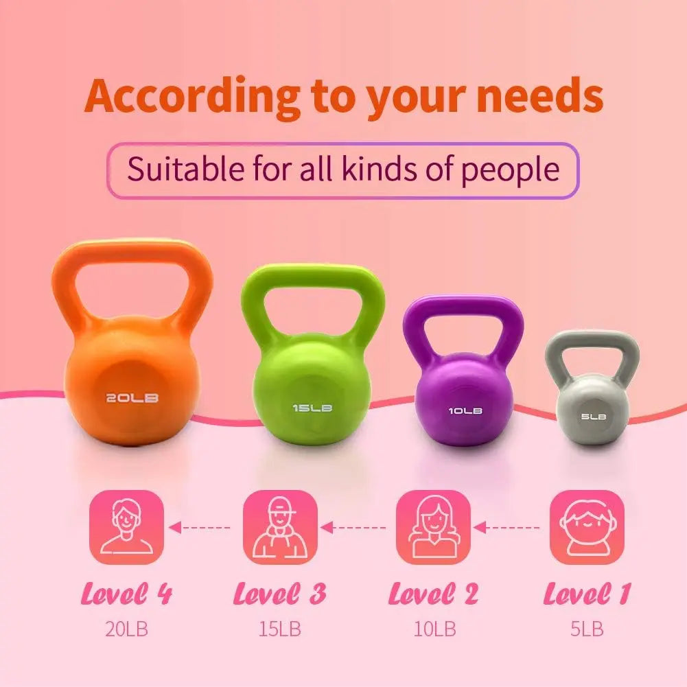 durable kettlebell for full body fitness and weight training
