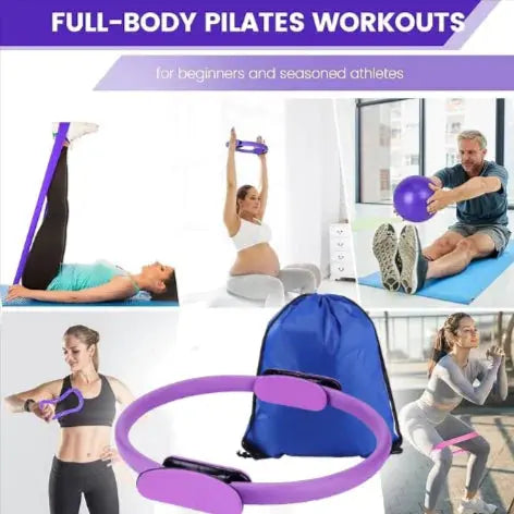 13-Piece Yoga & Pilates Set Sunflower Fields: Where Happiness Grows