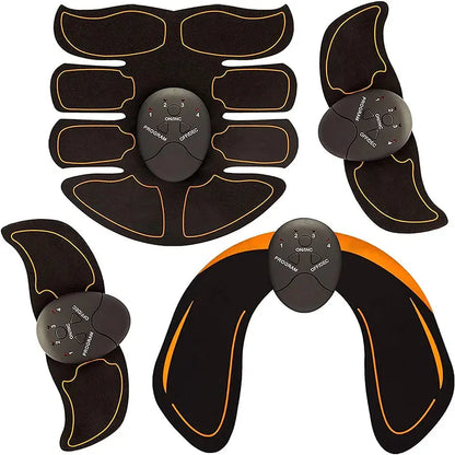 EMS Abdominal Muscle Toning Trainer ABS Stimulator Puce Gaia