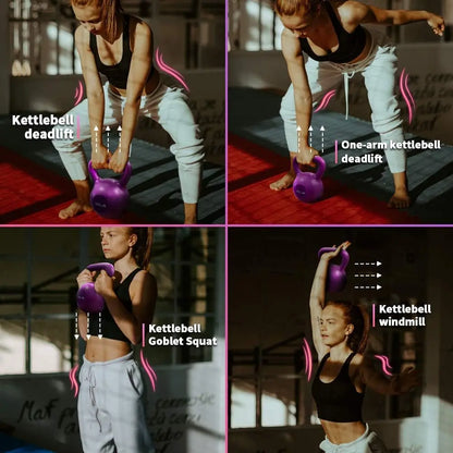 20lbs kettlebell set for home strength training workouts
