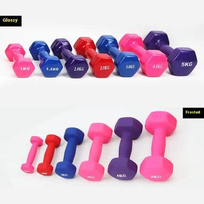 cast iron dumbbells for arm toning and workouts
