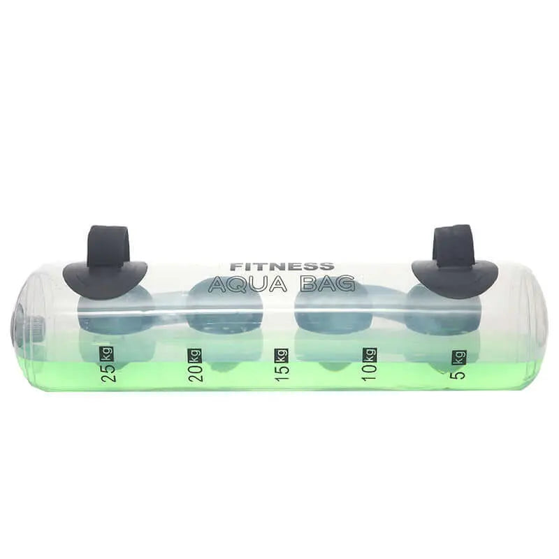 Transparent Cylindrical Weight-bearing Fitness Water Dumbbell Vellmara