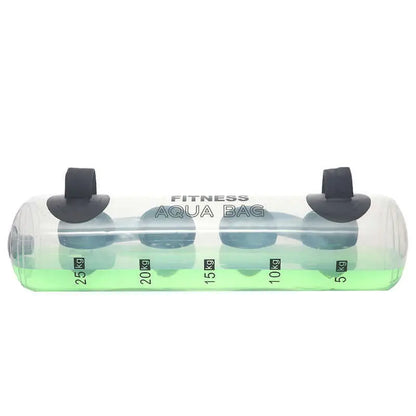 Transparent Cylindrical Weight-bearing Fitness Water Dumbbell Vellmara