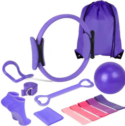 13-Piece Yoga & Pilates Set Sunflower Fields: Where Happiness Grows