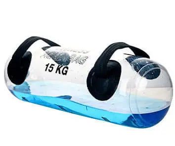 Transparent Cylindrical Weight-bearing Fitness Water Dumbbell Vellmara