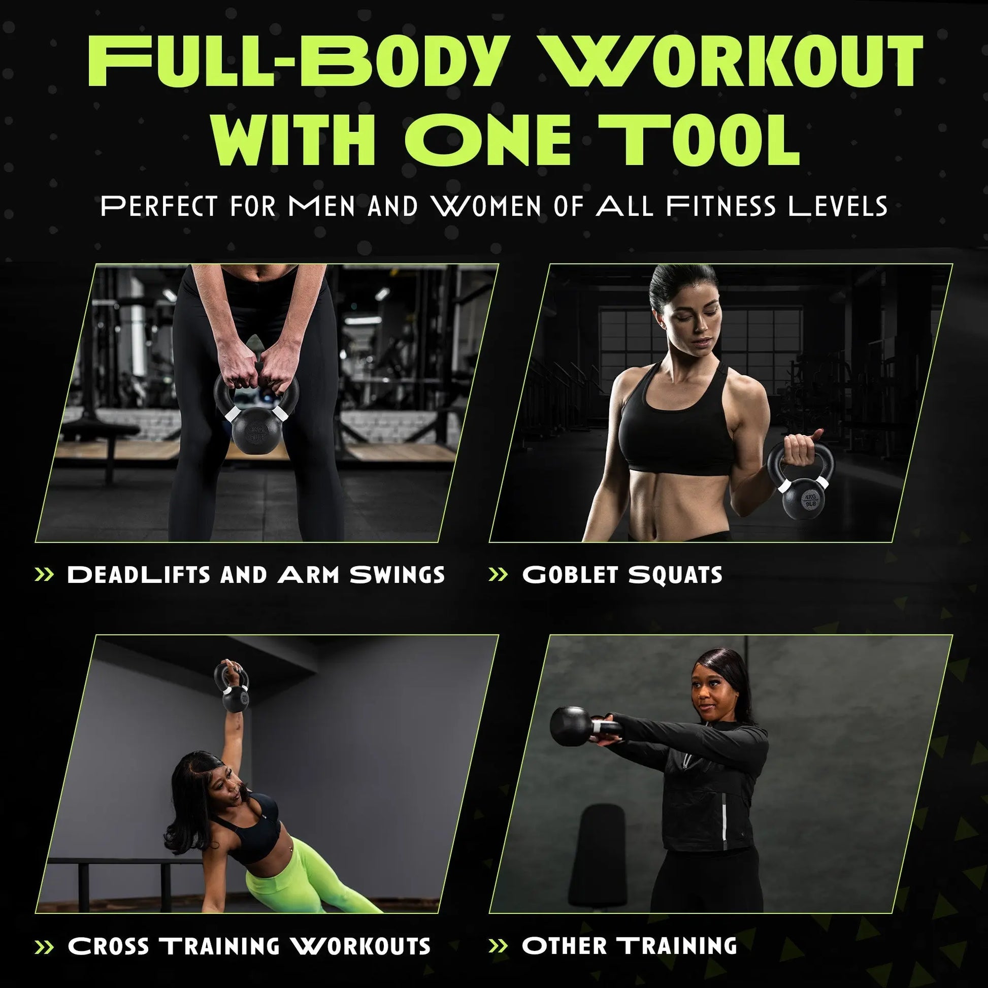 Single Cast Iron Kettlebell Rage Fitness