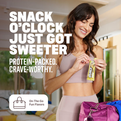 banana cream pie puff protein bars 12 pack snack box

