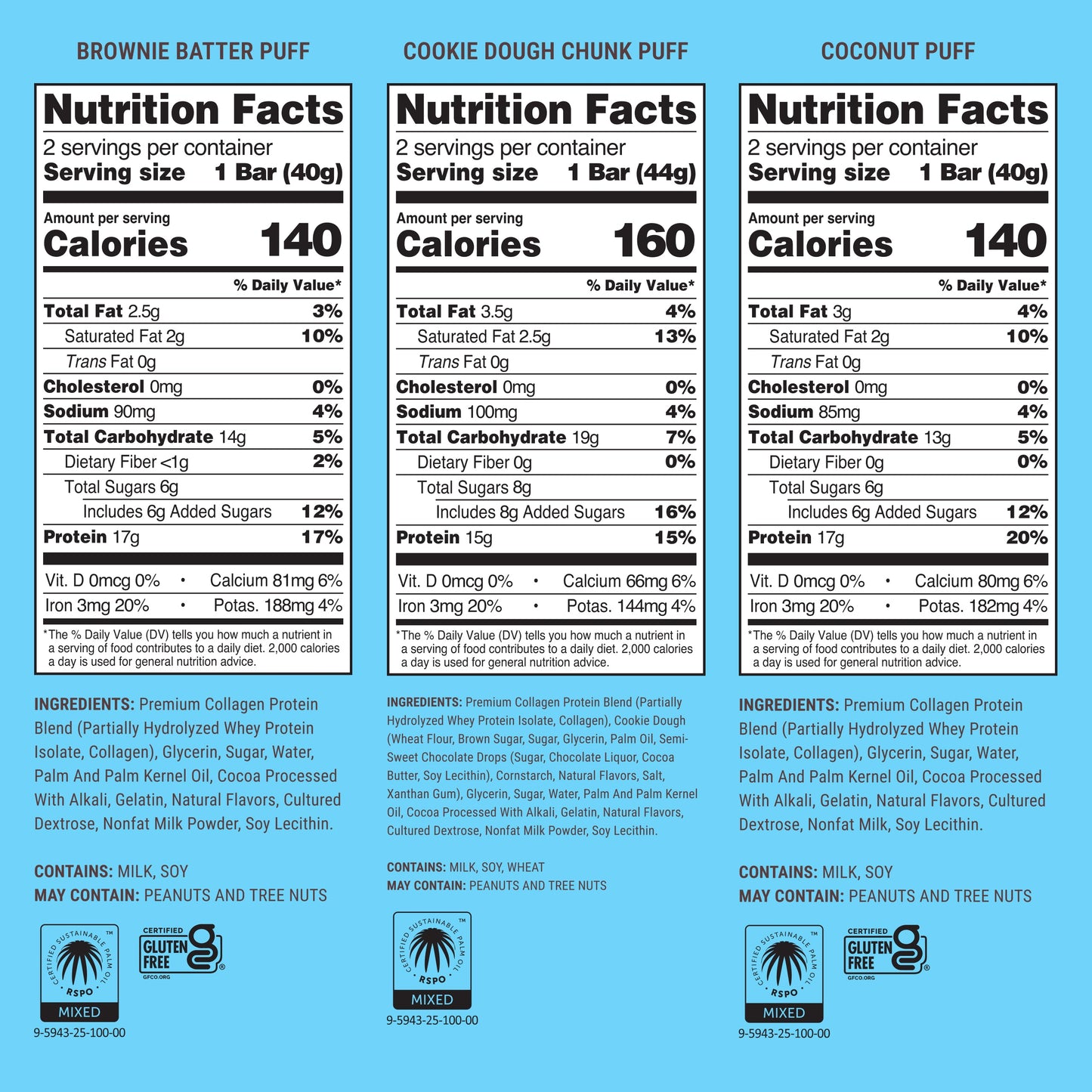 fitness snack assortment box low sugar protein treats
