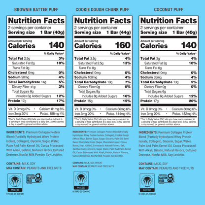 fitness snack assortment box low sugar protein treats
