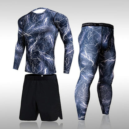 Mens Sportswear Running Fitness Suit