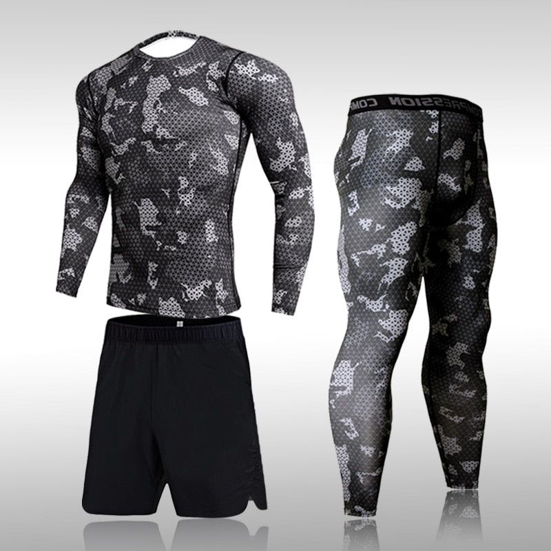 Mens Sportswear Running Fitness Suit