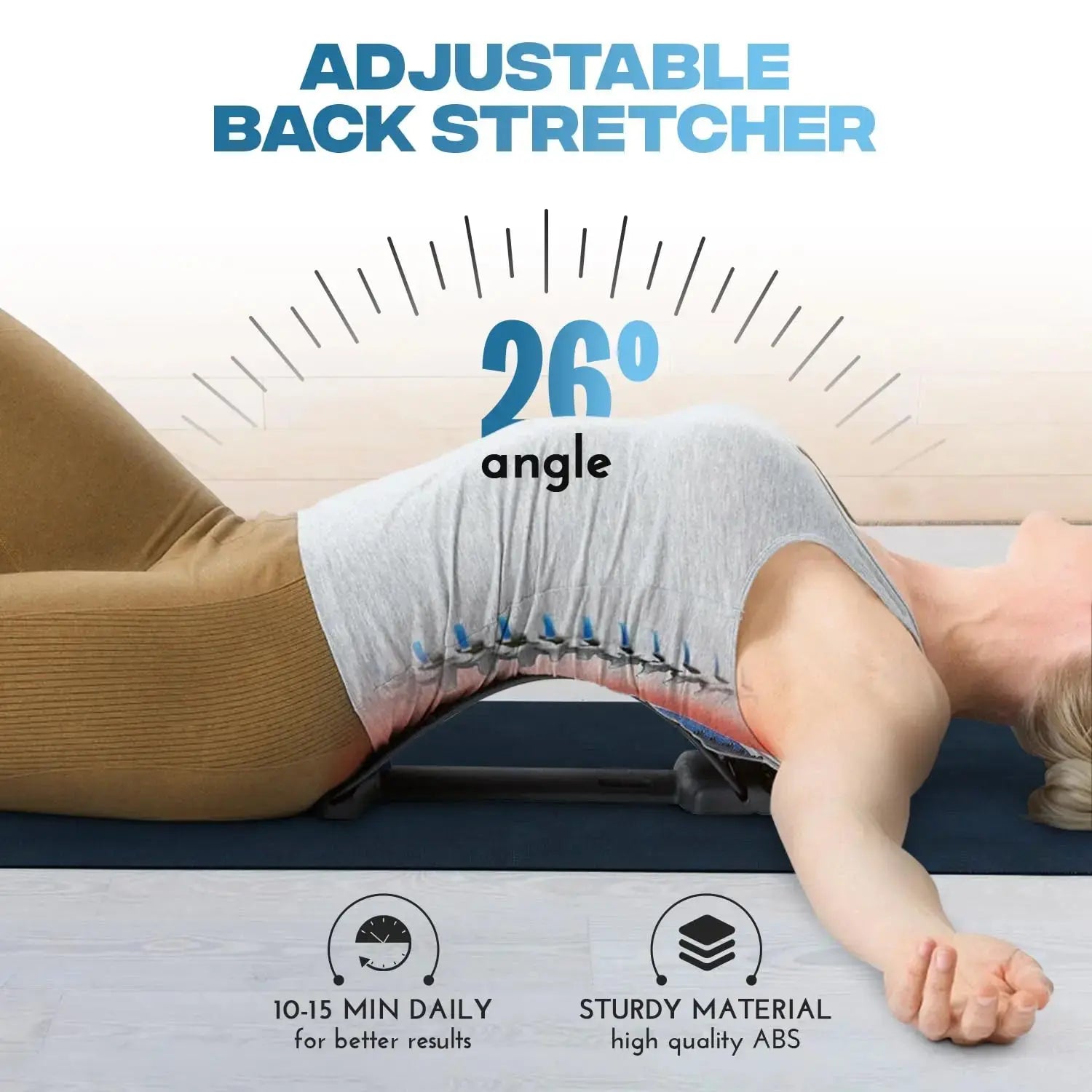 Lumbar Stretching Massager, Yoga Spine AliExpress