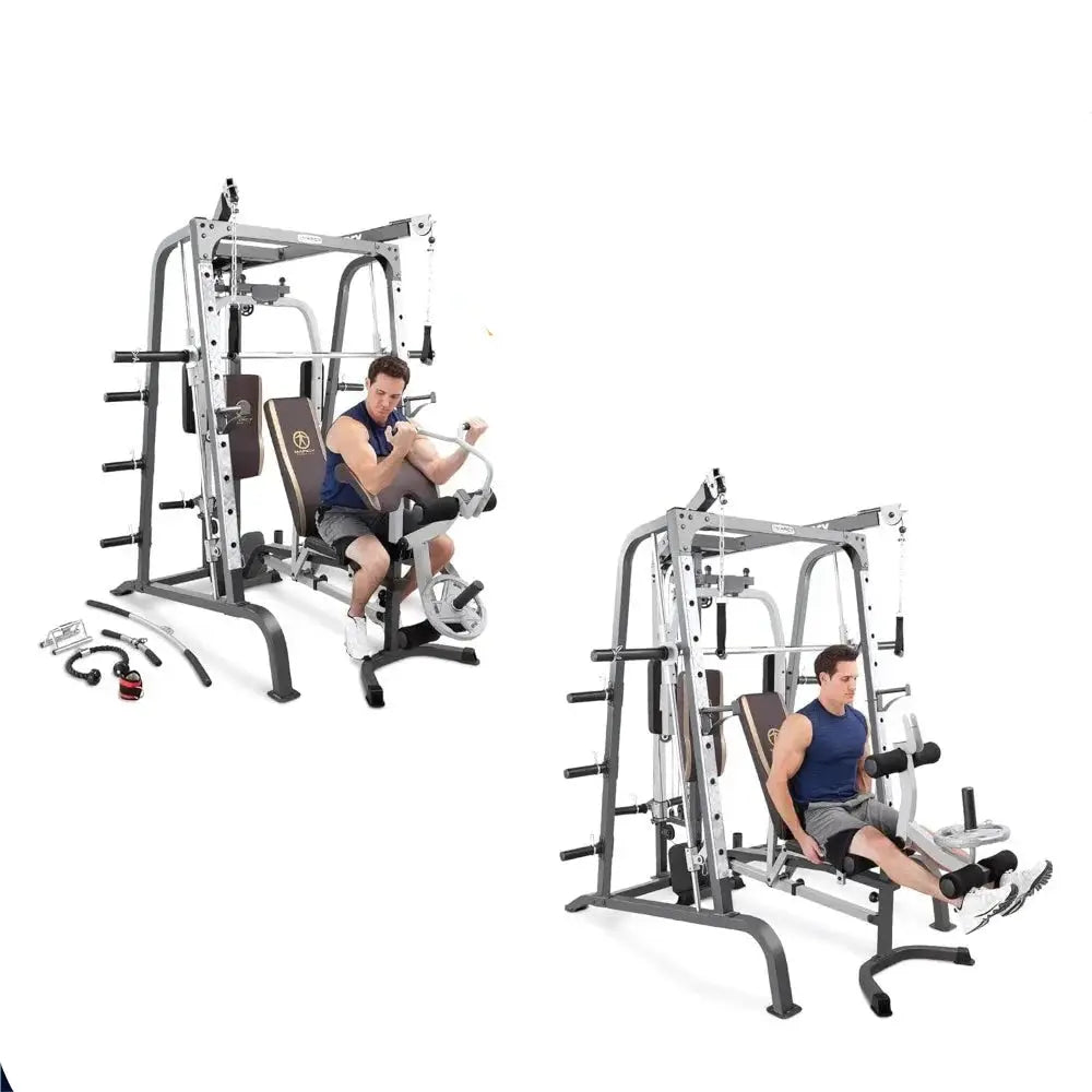 heavy duty smith cage for safe strength training at home