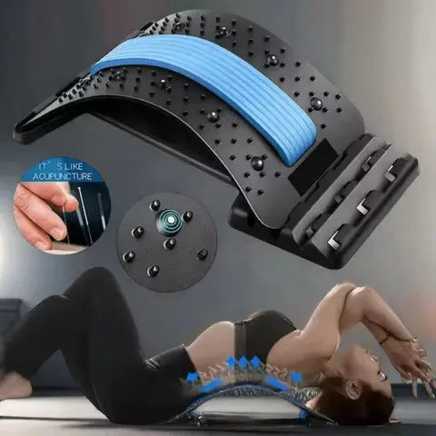 Lumbar Stretching Massager, Yoga Spine AliExpress