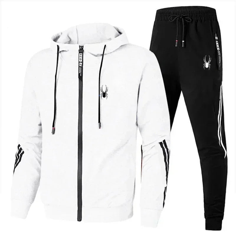 Spring Autumn Men Tracksuits Sets Long Sleeve