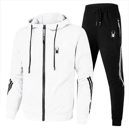 Spring Autumn Men Tracksuits Sets Long Sleeve