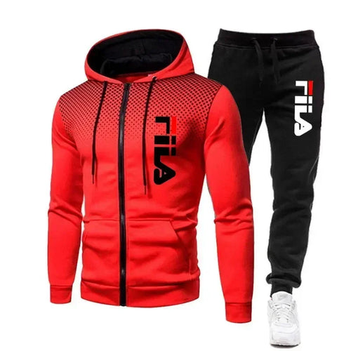 New men's casual jogging fitness sportswear set