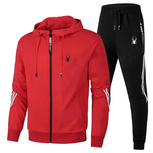 Spring Autumn Men Tracksuits Sets Long Sleeve