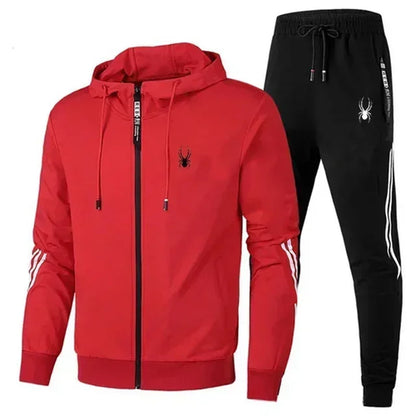 Spring Autumn Men Tracksuits Sets Long Sleeve