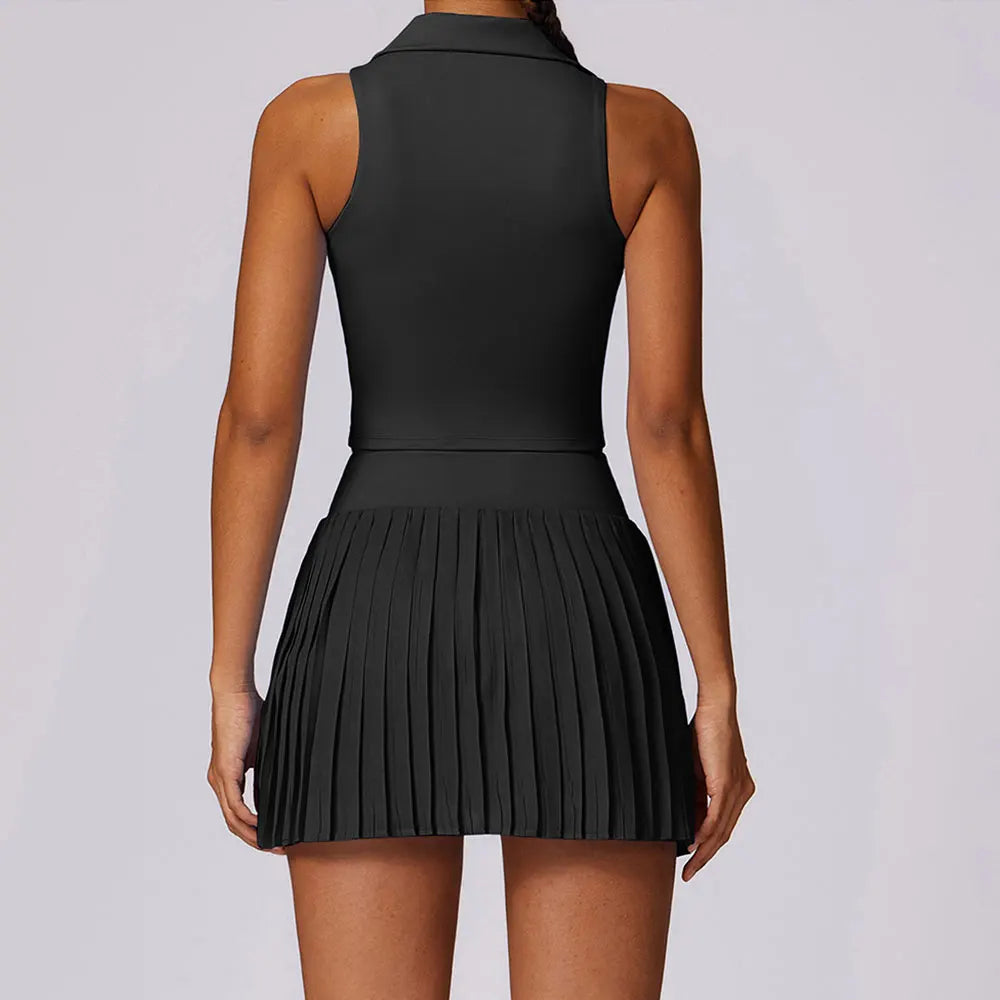 Summer Outdoor Leisure T-shirt Yoga Set