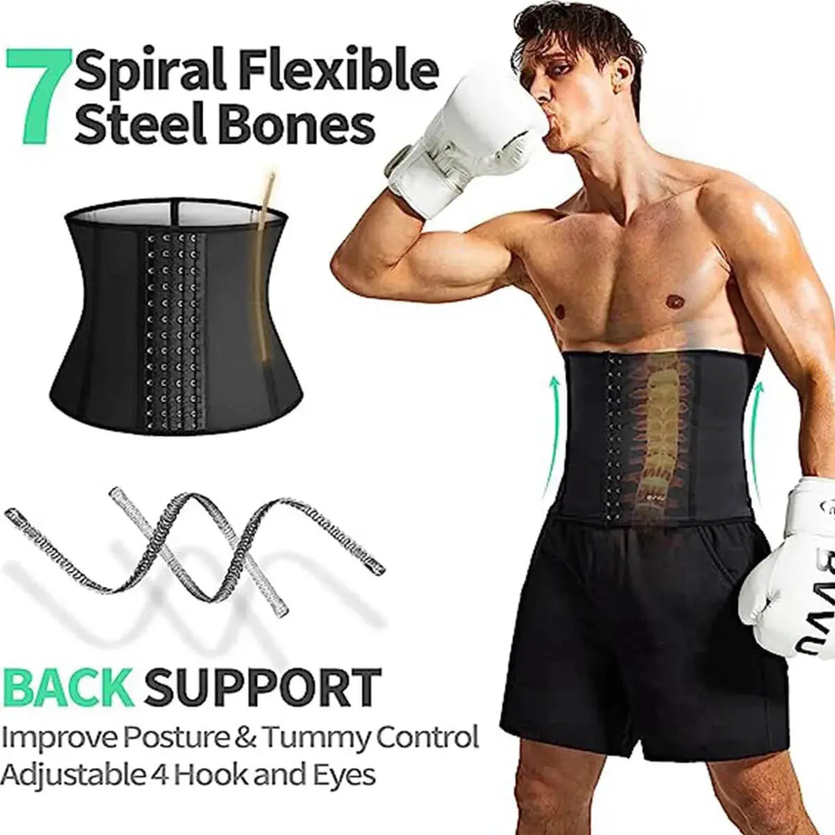 Waist Trainer Trimmer for Men Tummy Control AliExpress