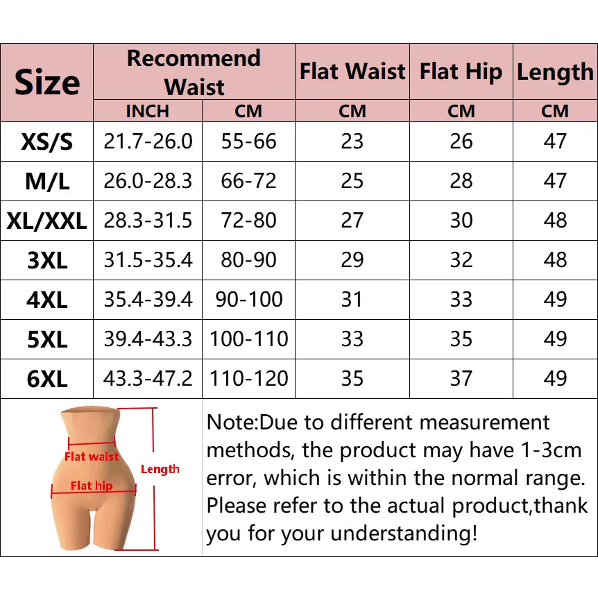 High Waist Shaping Boyshort Panties Body Shaper