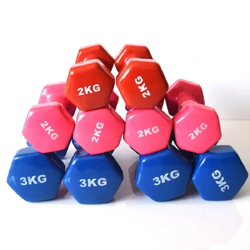 2-3kg dumbbell set for home workout and muscle toning
