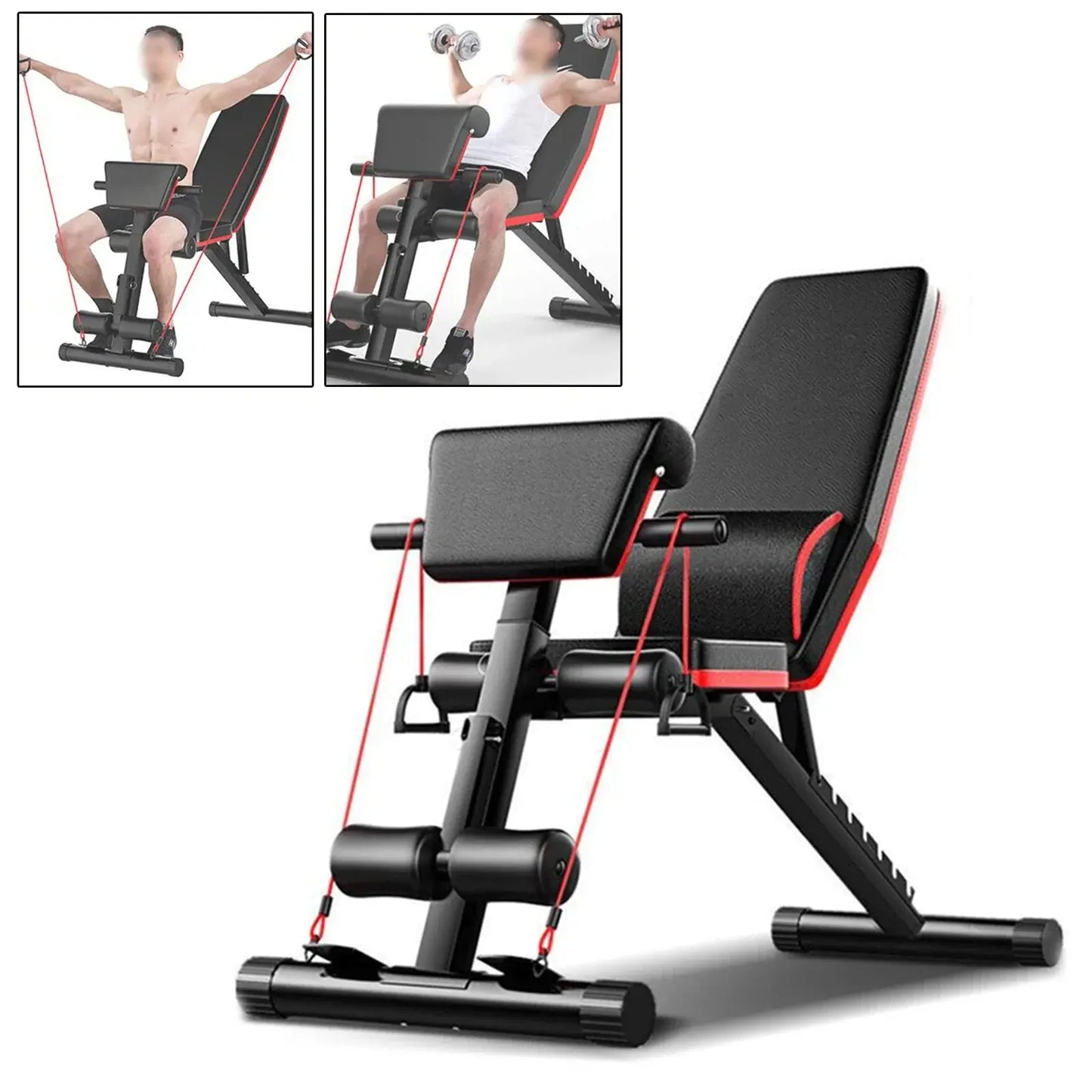 home gym supine bench for full body training
