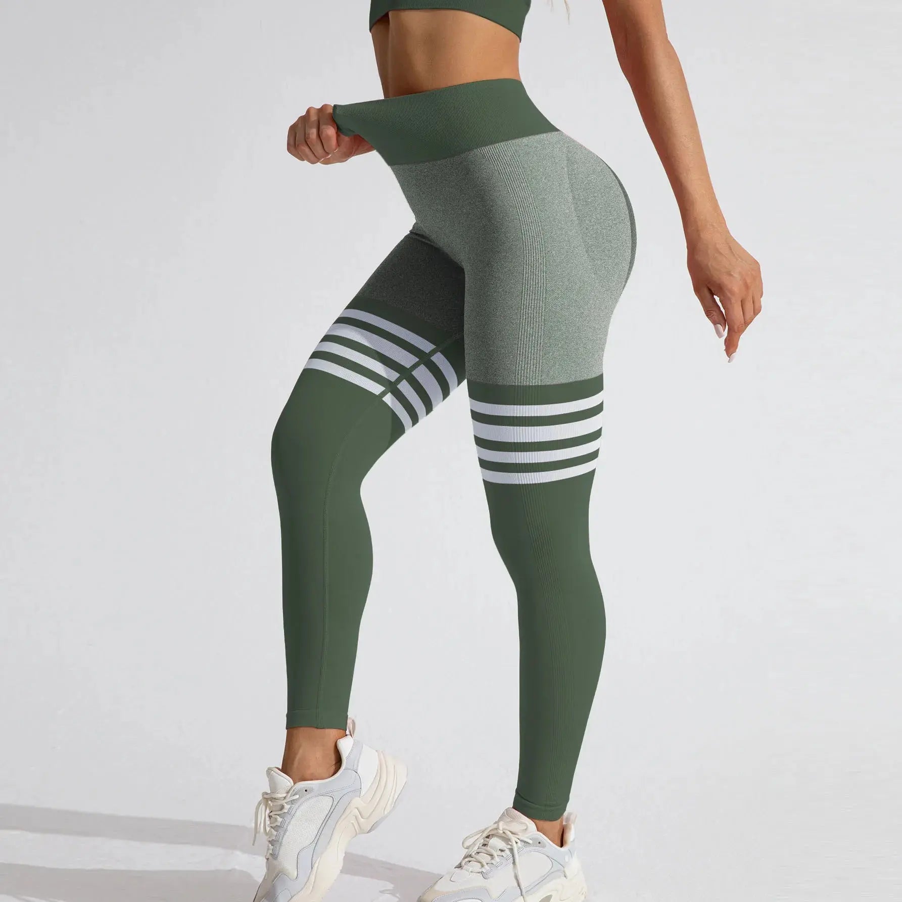 Women V Back Leggings Exercise AliExpress