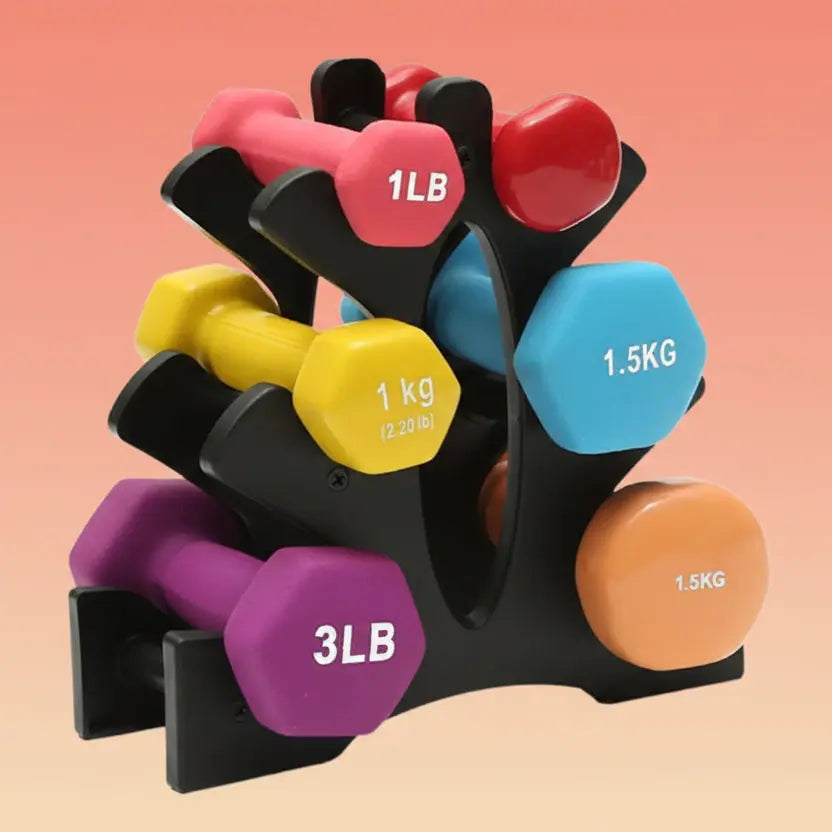 Grip-Friendly  Dumbbells for Effective Workouts 24 Hour Sport
