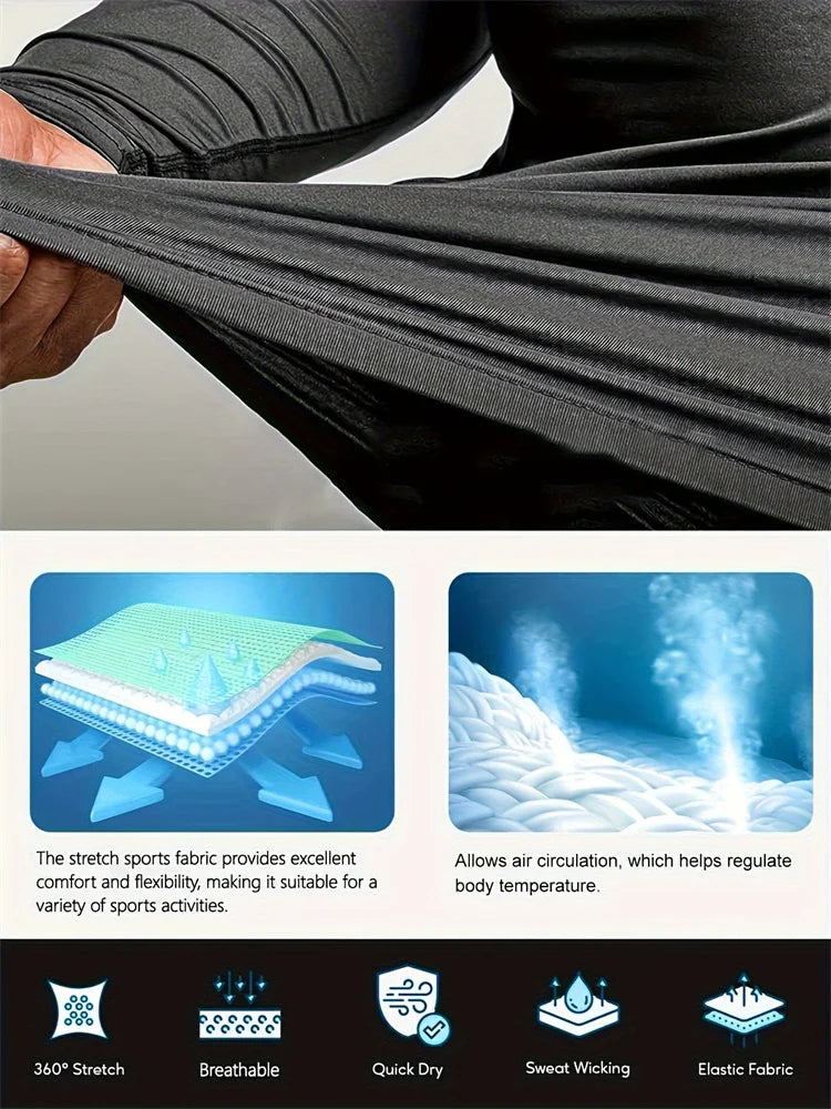 Quick-drying Tight Long-sleeved T-shirt