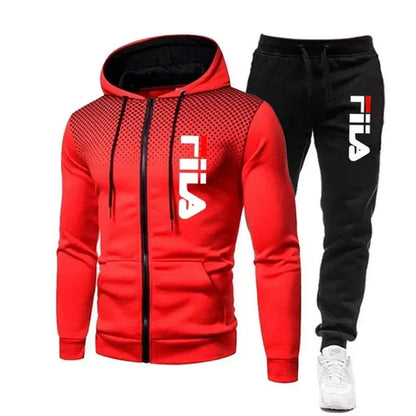 New men's casual jogging fitness sportswear set