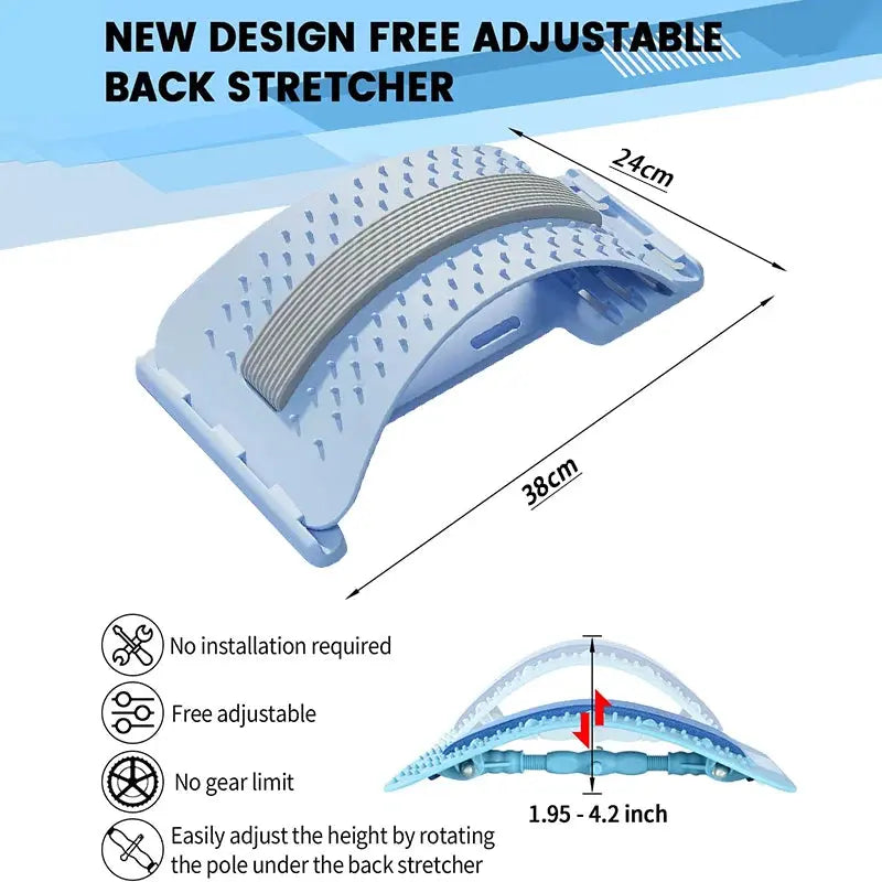 Lumbar Stretching Massager, Yoga Spine AliExpress