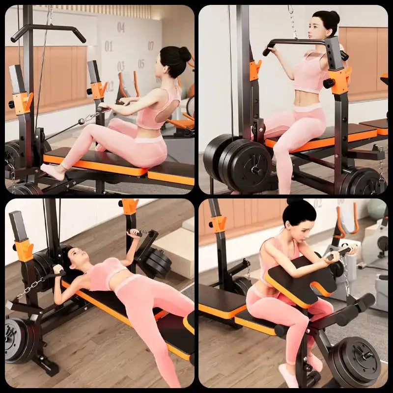 workout bench for chest arms legs and core training
