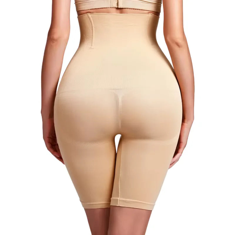 High Waist Shaping Boyshort Panties Body Shaper