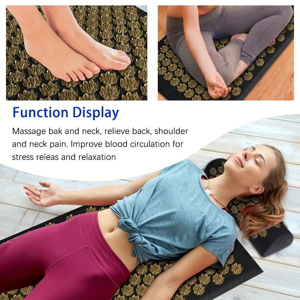Acupressure Mat Spike Massage Pad